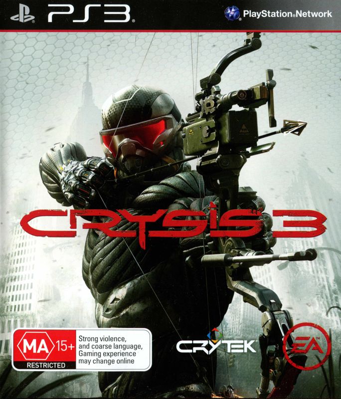 Crysis 3 box art for Xbox 360